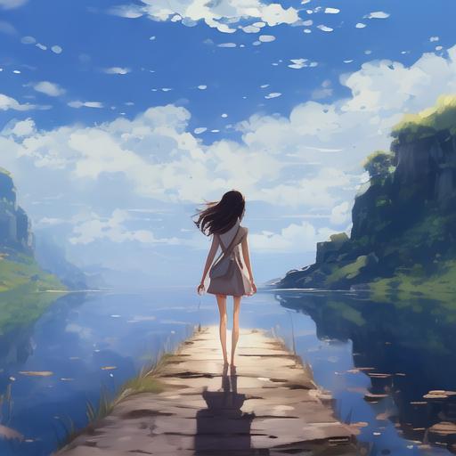 山东女人一级毛片美女独自远行的背影,原创情感素材